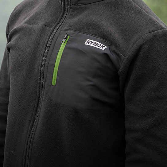 Rynox Swarm 2 Fleece Winter Jacket Fleece Construction